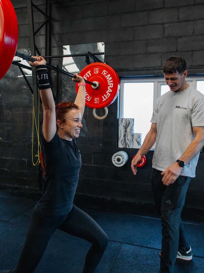 CrossFit class training at Motion CrossFit GU1 in Guildford