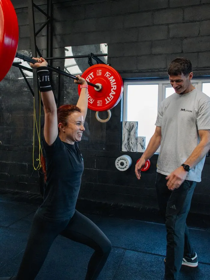 CrossFit class training at Motion CrossFit GU1 in Guildford